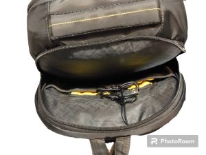 کوله پشتی بادوام دیبا خارجی دوخانه زیپ ۱۰ با زیپ‌های فلزی محکم و جنس مقاوم