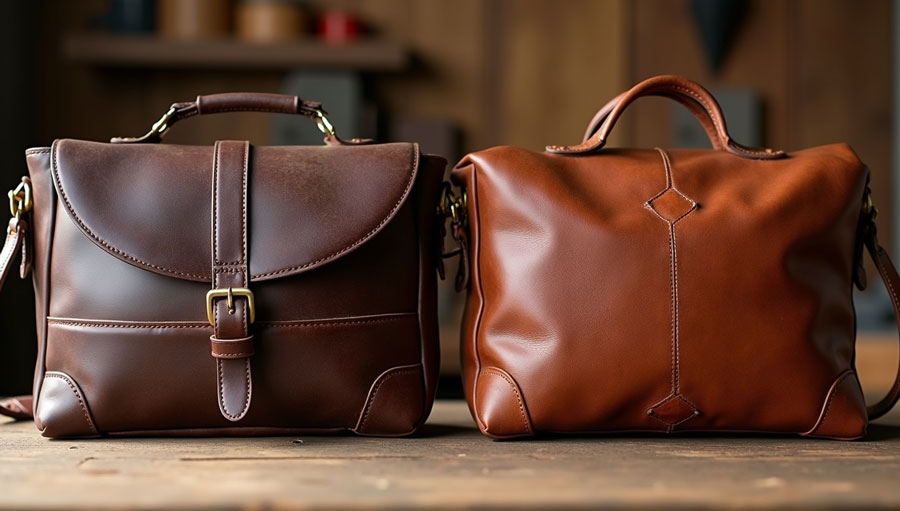 تفاوت کیف چرم طبیعی و مصنوعی