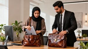 کیف چرم اداری